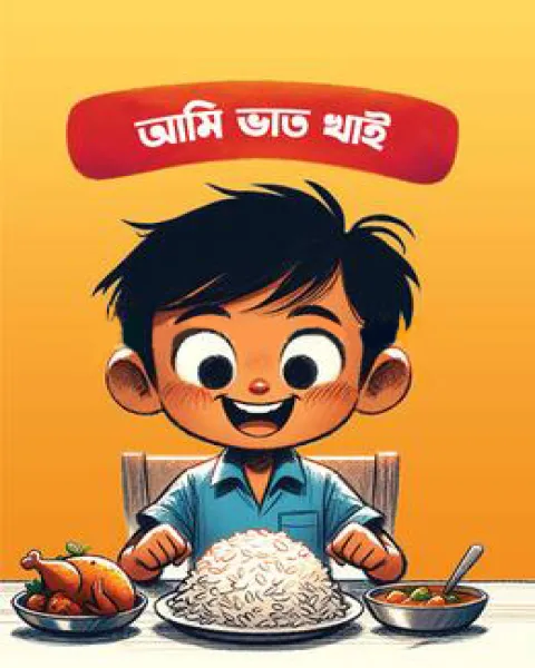 আমি ভাত খাই